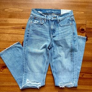 American Eagle 90s Bootcut Distressed Jeans-NWT